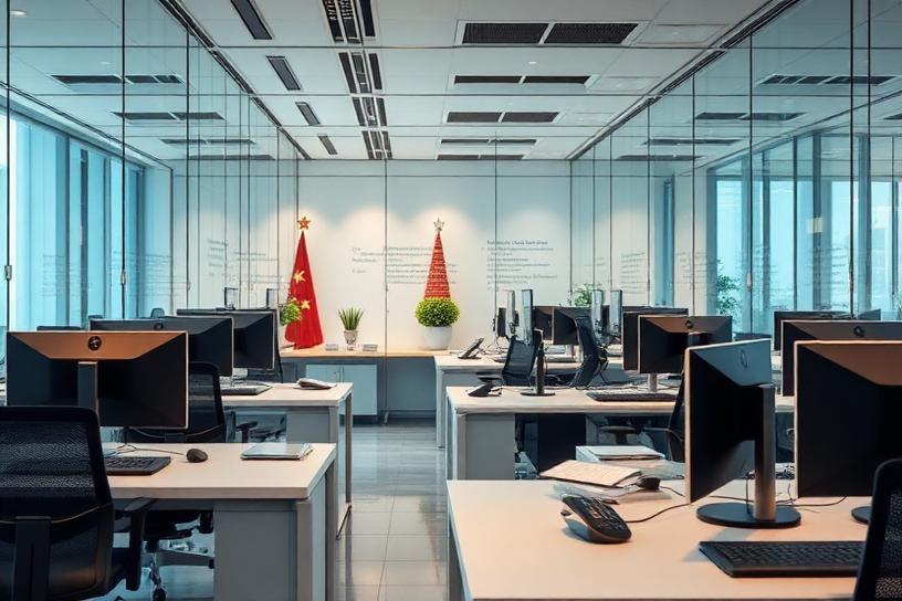 İstanbul ofis iç mekan fotoğrafı